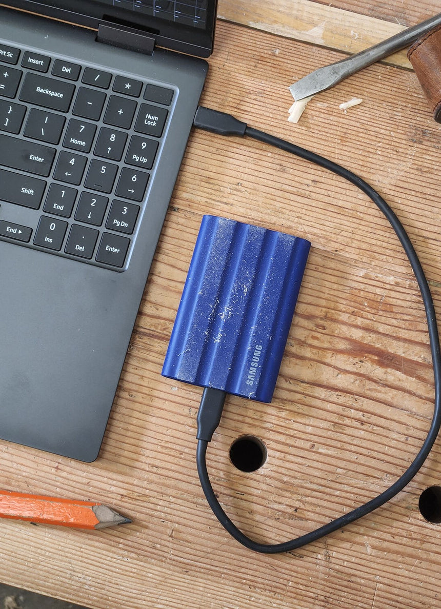 Samsung T7 Shield 1TB USB 3.2 Portable SSD (Blue) — Being Shipped