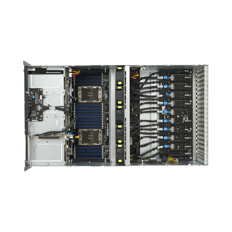 ASUS Rack-Mountable 4U Server Intel Xeon Silver 4410Y, 64GB RAM, 480GB SSD — Being Shipped