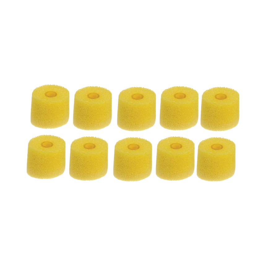 Shure EA110 - Universal Fit Yellow Foam Sleeves (5 Pairs) — Being Shipped