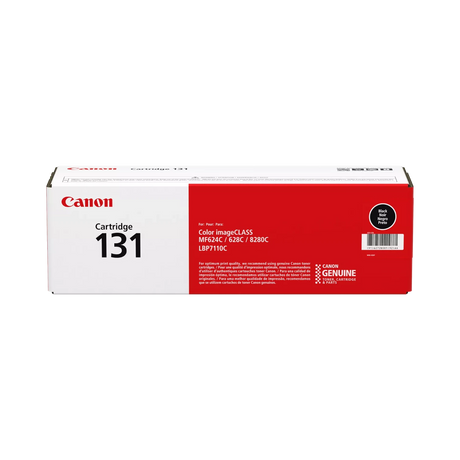 Canon Black 131 Toner Cartridge for High-Quality Printing — Being Shipped