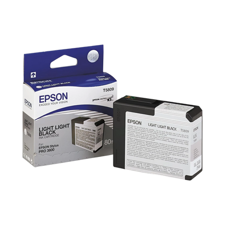 Epson UltraChrome K3 Light Light Black Ink Cartridge (80 ml) — Being Shipped
