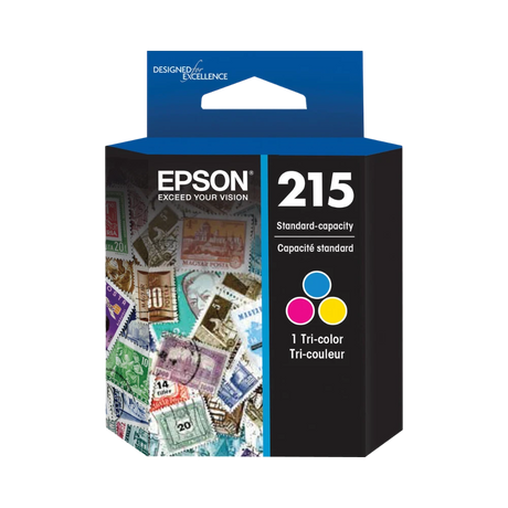 Epson T215 DuraBrite Ultra Color Standard Capacity Ink Cartridge with Sensormatic — Being Shipped