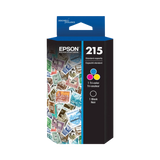 Epson T215 DuraBrite Ultra Standard Capacity Black & Color Ink Cartridge Combo Pack — Being Shipped