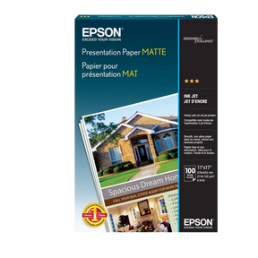 Epson Presentation Paper Matte (11 x 17", 100 Sheets) — Being Shipped