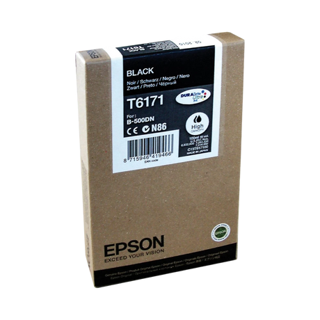 Epson High Yield Black Ink Cartridge for B-500DN/B-510DN Printers — Being Shipped