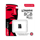 Kingston Industrial 8GB microSDHC UHS-I V30 A1 Memory Card — Being Shipped