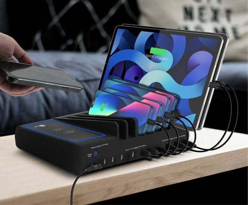 SIIG 150W 10-Port USB & Wireless Charging Station — Being Shipped