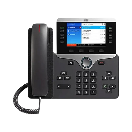 Cisco IP Phone 8851 with Power Cube & Cord (Black) — Being Shipped