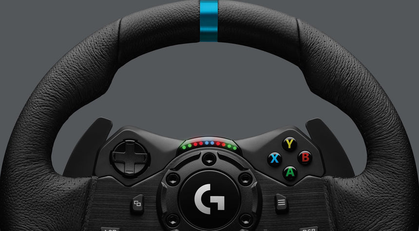 Logitech G G923 TRUEFORCE Sim Racing Wheel and Pedals for PC, PS4 & PS5 — Being Shipped