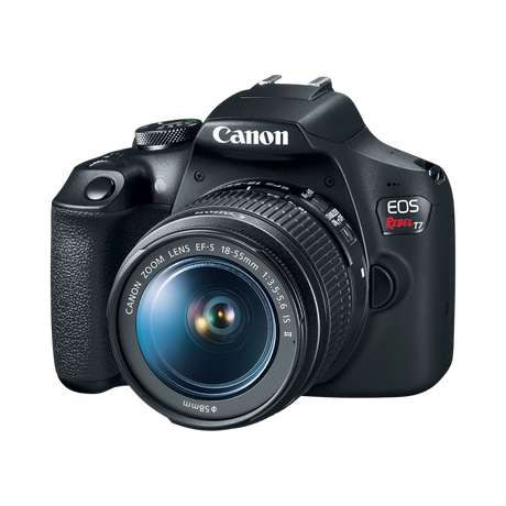 Canon EOS Rebel T7 24.1MP Full HD 18-55mm Lens DSLR Camera — Being Shipped