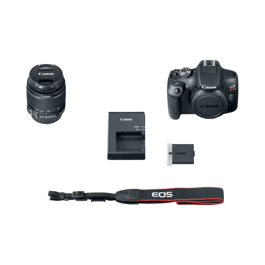 Canon EOS Rebel T7 24.1MP Full HD 18-55mm Lens DSLR Camera — Being Shipped