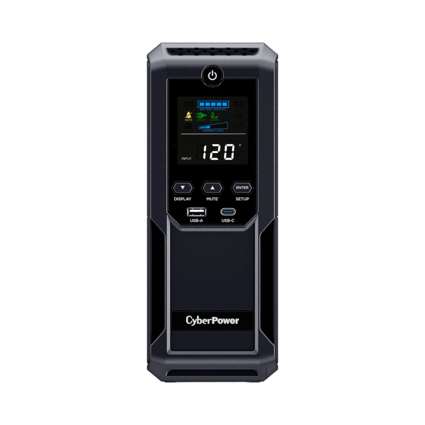 CyberPower Intelligent LCD Series 12 x Total NEMA 5-15R Outlets UPS — Being Shipped
