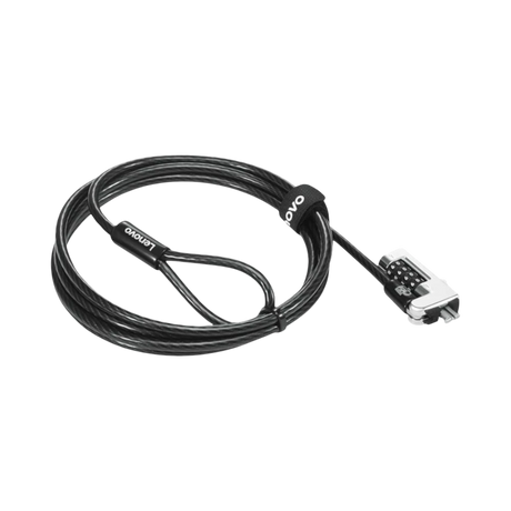 Lenovo 5.91ft Resettable 4-Digit Combination Cable Lock — Being Shipped