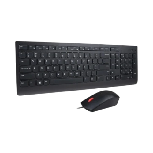 Lenovo Essential Wired Combo USB AZERTY Keyboard & Mouse Kit — Being Shipped