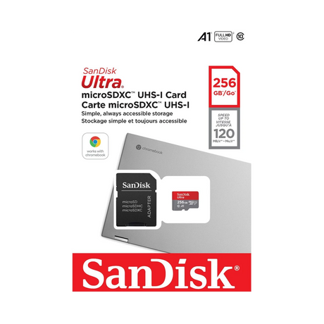SanDisk Ultra microSD 256GB Memory Card for Chromebooks — Being Shipped