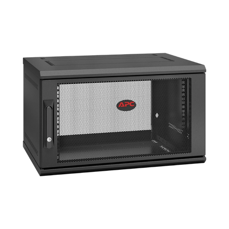 APC NetShelter WX 6U Single-Hinged Wall-Mount Enclosure (400mm Deep, 6 RU) — Being Shipped