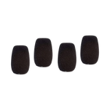 Shure ACVG4WS Windscreen for Centraverse Gooseneck Condenser Microphones (4-Pack, Black) — Being Shipped