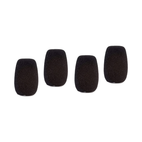 Shure ACVG4WS Windscreen for Centraverse Gooseneck Condenser Microphones (4-Pack, Black) — Being Shipped