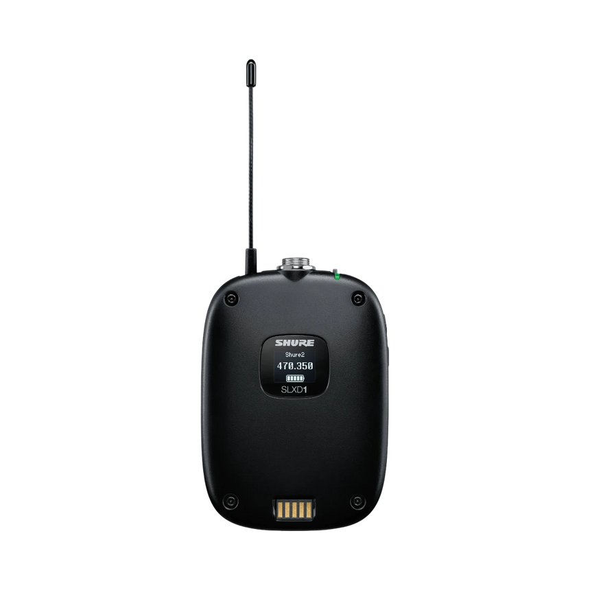 Shure SLXD14/153T Digital Wireless Omni Earset Microphone System (J52: 558 to 602 + 614 to 616 MHz) — Being Shipped