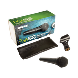 Shure PGA58-LC Cardioid Dynamic Vocal Microphone — Being Shipped