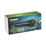 Shure PGA58-LC Cardioid Dynamic Vocal Microphone — Being Shipped