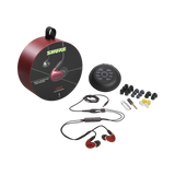 Shure AONIC 5 Sound-Isolating Earphones (Red) — Being Shipped