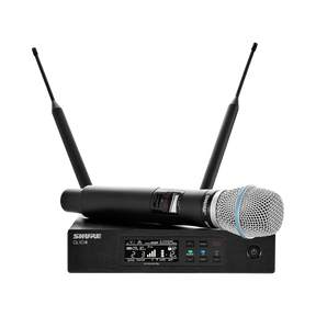 Shure QLXD2/B87C Digital Handheld Wireless Microphone Transmitter with Beta 87C Capsule (G50: 470 to 534 MHz) — Being Shipped
