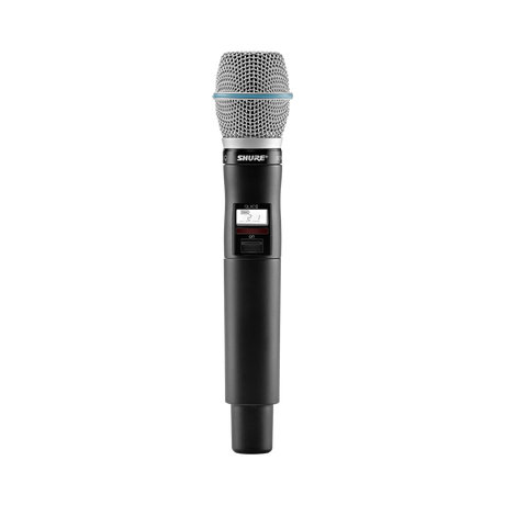 Shure QLXD2/B87C Digital Handheld Wireless Microphone Transmitter with Beta 87C Capsule (G50: 470 to 534 MHz) — Being Shipped
