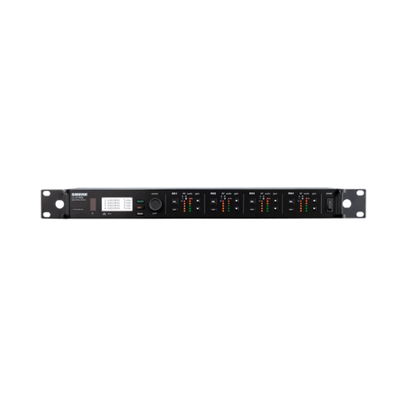 Shure ULXD4Q Quad-Channel Digital Wireless Receiver (H50: 534 to 598 MHz) — Being Shipped