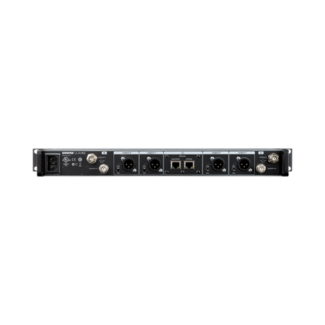 Shure ULXD4Q Quad-Channel Digital Wireless Receiver (H50: 534 to 598 MHz) — Being Shipped
