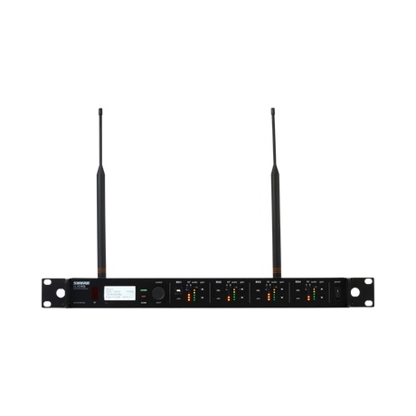 Shure ULXD4Q Quad-Channel Digital Wireless Receiver (H50: 534 to 598 MHz) — Being Shipped