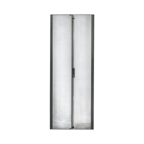 APC NetShelter SX 42U 750mm Wide Perforated Split Doors Black — Being Shipped