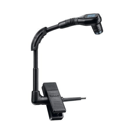 Shure Beta 98H/C Miniature Cardioid Condenser Clip-On Horn Microphone with In-Line Preamp & XLR Connector — Being Shipped