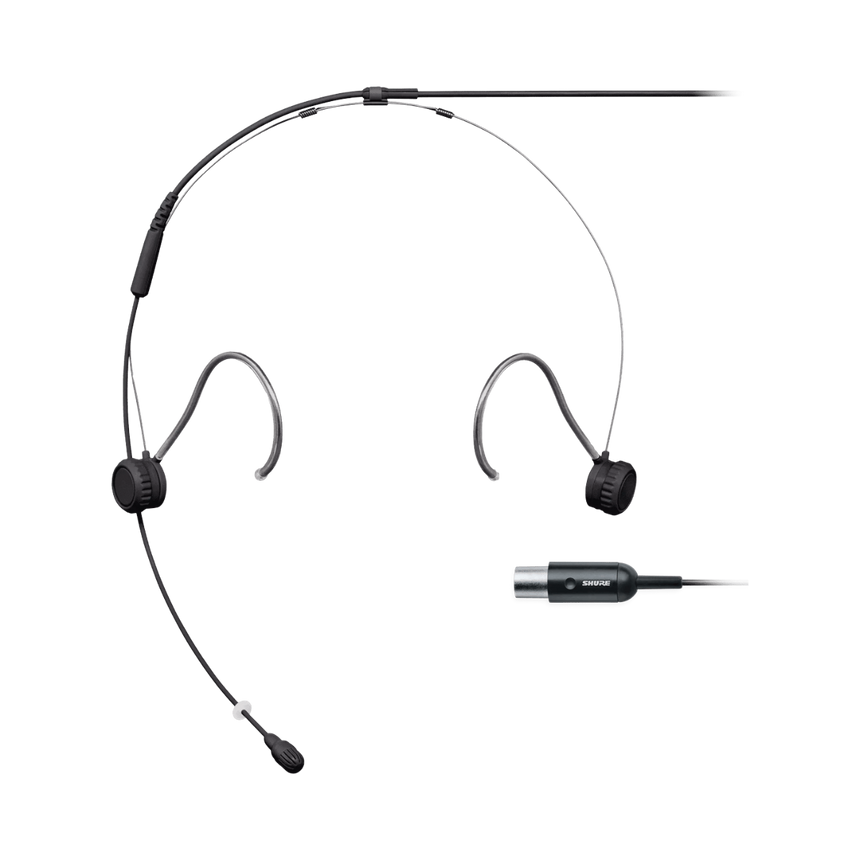 Shure TwinPlex TH53 Omnidirectional Headset Microphone (TA4F, Black) — Being Shipped