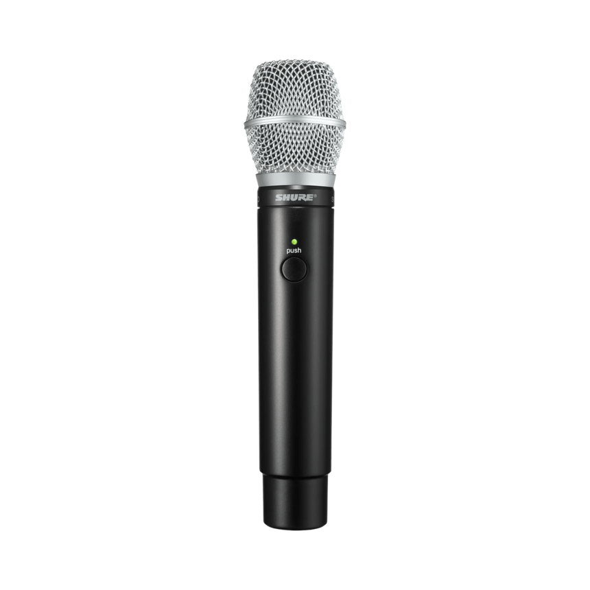 Shure MXW2 Handheld Transmitter with SM86 Microphone Capsule — Being Shipped