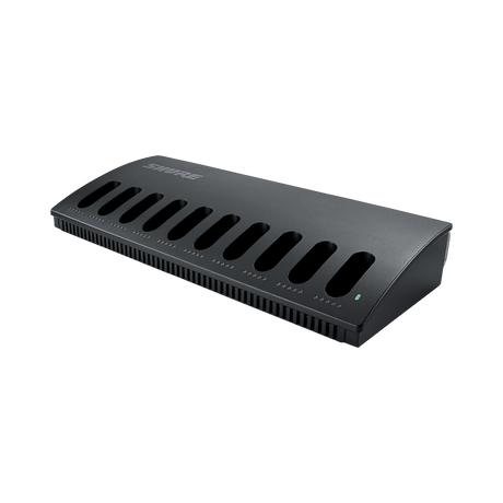 Shure MXCWNCS 10-Bay Networked Charging Station for SB930 Batteries (US) — Being Shipped
