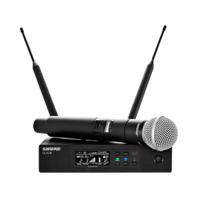 Shure QLXD2/SM58 Digital Handheld Wireless Microphone Transmitter with SM58 Capsule (J50A: 572 to 608 + 614 to 616 MHz) — Being Shipped