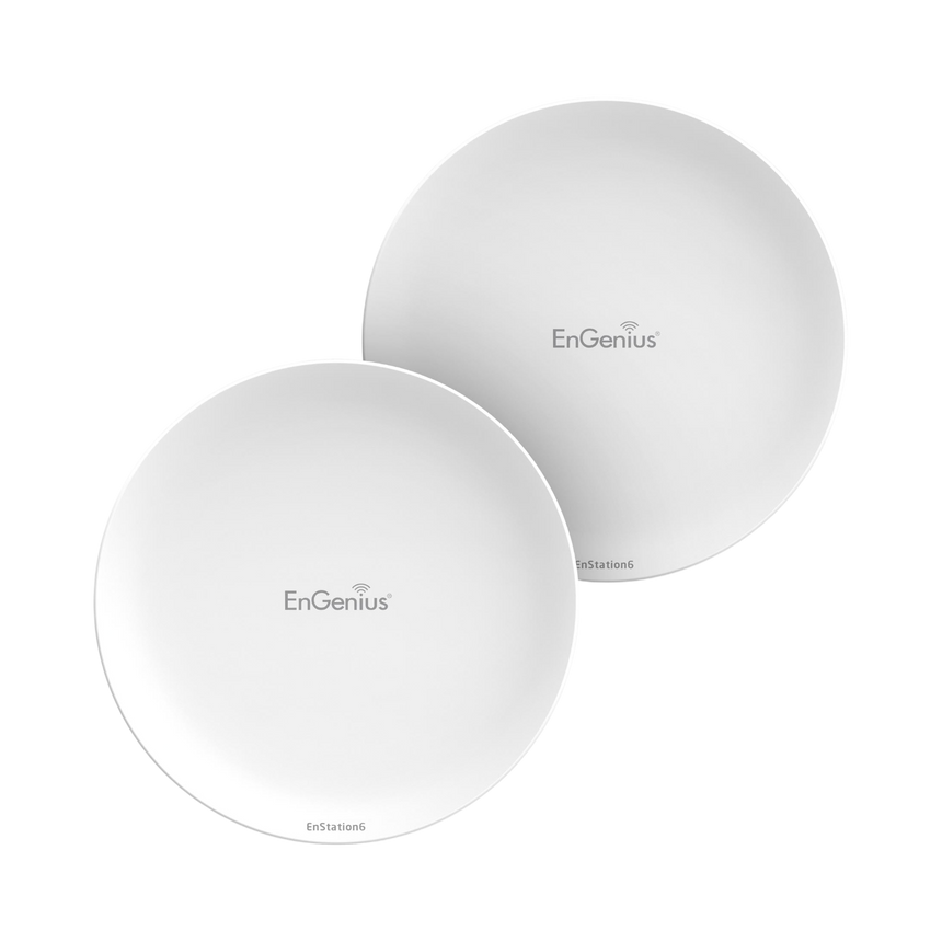 EnGenius EnStation6 Wireless 5 GHz Long Range Wi-Fi 6 Outdoor Bridge (2-Piece Kit) — Being Shipped