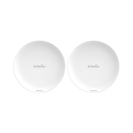 EnGenius EnStation6 Wireless 5 GHz Long Range Wi-Fi 6 Outdoor Bridge (2-Piece Kit) — Being Shipped