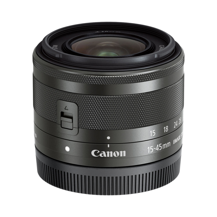 Canon EF-M 15-45mm f/3.5-6.3 IS STM Lens (Graphite) — Being Shipped