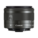 Canon EF-M 15-45mm f/3.5-6.3 IS STM Lens (Graphite) — Being Shipped