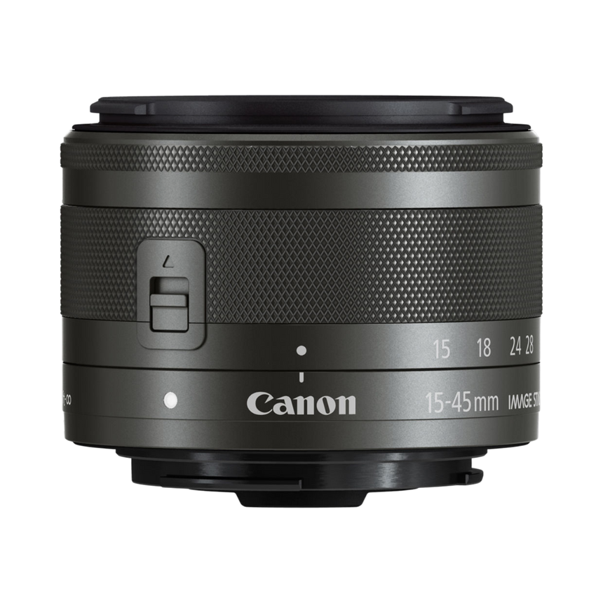 Canon EF-M 15-45mm f/3.5-6.3 IS STM Lens (Graphite) — Being Shipped