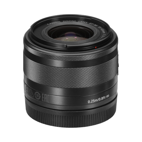 Canon EF-M 15-45mm f/3.5-6.3 IS STM Lens (Graphite) — Being Shipped