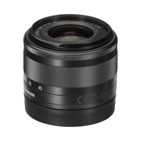 Canon EF-M 15-45mm f/3.5-6.3 IS STM Lens (Graphite) — Being Shipped