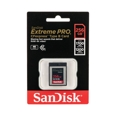SanDisk Extreme PRO 256GB CFexpress Card Type B — Being Shipped