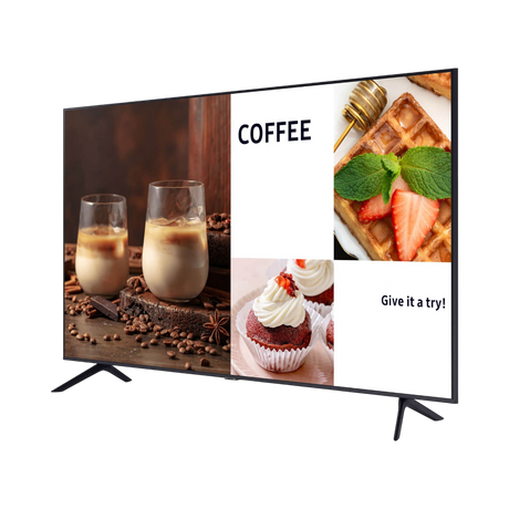 Samsung BEC-H Series 65" Landscape 16:9 60Hz UHD 4K HDR LCD Commercial Monitor — Being Shipped