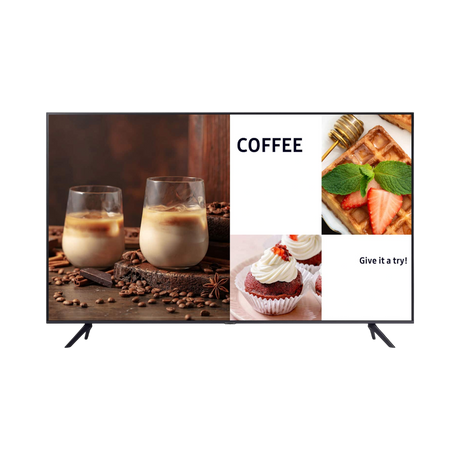 Samsung BEC-H Series 65" Landscape 16:9 60Hz UHD 4K HDR LCD Commercial Monitor — Being Shipped