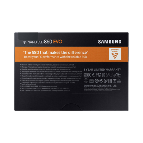 Samsung 860 EVO 4TB SATA III 2.5" Internal SSD — Being Shipped