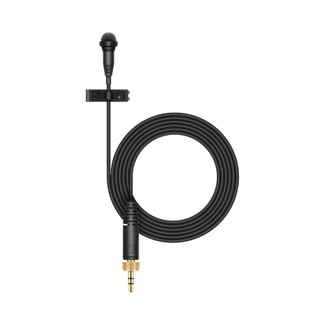 Sennheiser ME 2 Omnidirectional Lavalier Microphone with Locking 3.5mm Connector (Black) — Being Shipped
