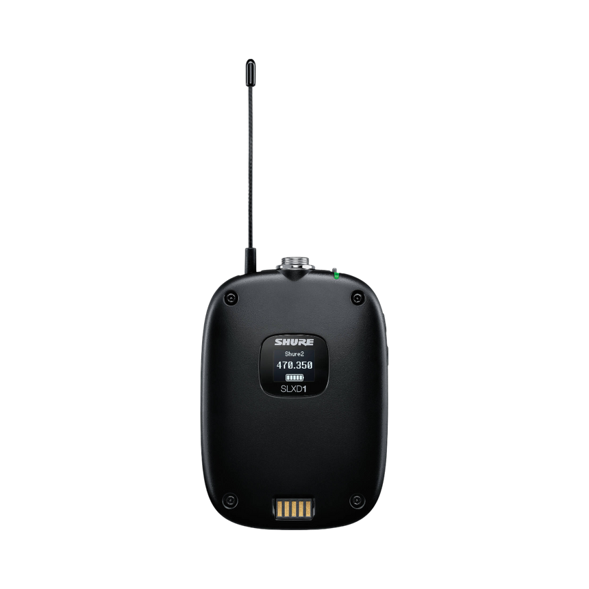 Shure SLXD124/85 Digital Wireless Combo Microphone System (H55: 514 to 558 MHz) — Being Shipped